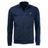 Lyle & Scott Blue Lyle And Scott Zip Through Jersey Funnel Neck Sweatshirt