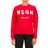 COTONE ROSSO di MSGM in Red