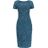 Phase Eight Blue Indra Tapework Dress