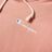 Champion Pink Women's Small Logo Script Hoody