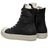 Rick Owens Black Drkshdw Logo High Top Sneaker for men
