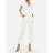 Express V-neck Paperbag Waist Jumpsuit White