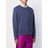 Acne Blue Fairview Face Sweatshirt