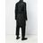 Rick Owens Gecoate Trenchcoat in het Black voor heren
