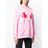 MSGM Hoodie Met Palmboom Print in het Pink