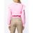 MSGM Sweater Met Ruche in het Pink