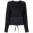 Sportmax Sweater Met Gestreept Vlak in het Black