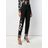 Off-White c/o Virgil Abloh Jeans Met Bloem Applicatie in het Black