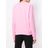 Felpa con logo di MSGM in Pink