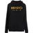 Felpa con ricamo di KENZO in Black