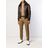 Blouson zippé col shearling AMI pour homme en coloris Brown