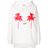 MSGM Hoodie Met 'wow' Print in het White