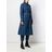Chloé Trenchcoat Met Embleem in het Blue