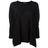N.Peal Cashmere Flared Sweatshirt in het Black