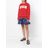 Sweat à logo brodé MSGM en coloris Red
