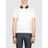 Polo en coton avec col ruban Web Gucci pour homme en coloris White