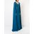Marchesa notte Blue Cape-effect Embroidered Gown