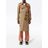 Burberry Gabardine Trenchcoat Met Print in het Natural voor heren