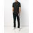 Emporio Armani Poloshirt Met Patch Detail in het Black voor heren