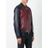 DSquared² Contrasted Leather Bomber Jacket in het Red voor heren
