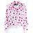 Love Moschino Hoodie Met Print in het White