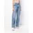 Maison Margiela Blue Cut-out Detail Jeans