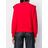 MSGM Sweater Met Geborduurde Anker in het Red