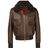 Blouson zippé col shearling AMI pour homme en coloris Brown