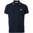 Polo à détails contrastants Moncler pour homme en coloris Blue