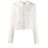 Pinko Hoodie Met Lange Mouwen in het White