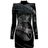 Balmain Verfraaide Jurk in het Black