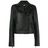 Karl Lagerfeld Black Ikonik Leather Biker Jacket