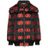 Stella McCartney Black S Embroidered Hooded Puffer Jacket