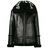 Balenciaga Black Le Bombardier Oversized Shearling Jacket