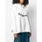 MM6 by Maison Martin Margiela Hoodie Met Print in het White