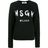 MSGM Sweater Met Print in het Black