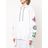 Proenza Schouler Sweater Met Hoodie Print in het White