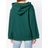 Tommy Hilfiger Op De Achterkant Print Cropped Hoodie in het Green