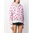 Love Moschino Hoodie Met Print in het White