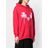MSGM Hoodie Met Logo Palm Print in het Red