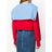 MSGM Cropped Sweater Met Vissers Detail in het Red