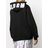 MSGM Gebreide Hoodie in het Black