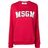 MSGM Sweater Met Logo in het Red