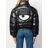 Chiara Ferragni Black Cropped-Daunenjacke