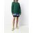 Acne Green Fairview Face Sweatshirt