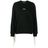 MSGM Oversized Sweater in het Black