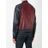DSquared² Contrasted Leather Bomber Jacket in het Red voor heren