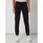 Champion Black Regular Fit Sweatpants aus Baumwoll-Elasthan-Mix