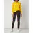 Champion Yellow Regular Fit Sweatshirt mit Logo-Print
