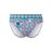 Gottex Blue Bikinislip mit ornamentalem Muster